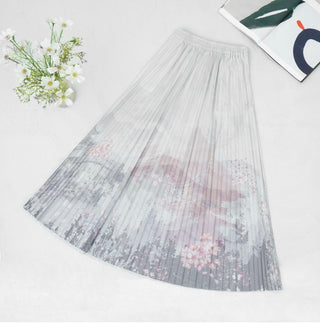 Pleated Skirt with Hidden Pocket II