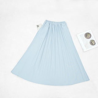 Plain Pleated Skirt