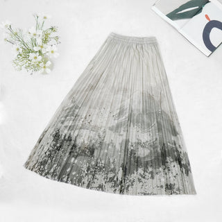 Pleated Skirt with Hidden Pocket II